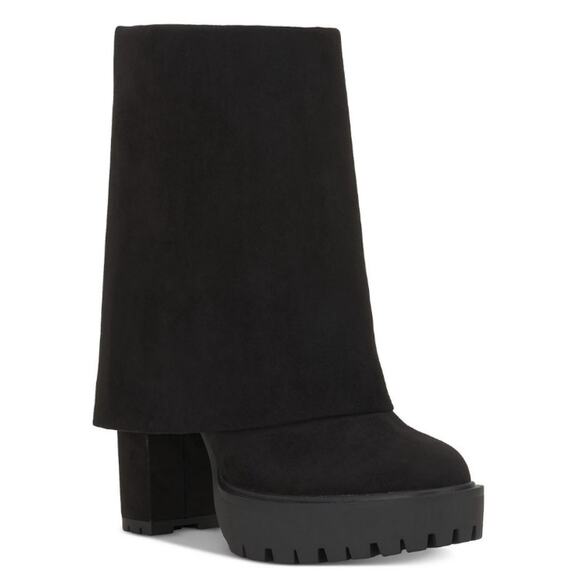 I.N.C. International Concepts Women's Acelina Fold-Over Cuffed Dress Booties - Picture 1 of 6